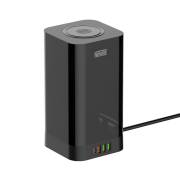 Newell GaN Power Cube 8w1 - stacja zasilająca z ładowarką indukcyjną, NL4794_1